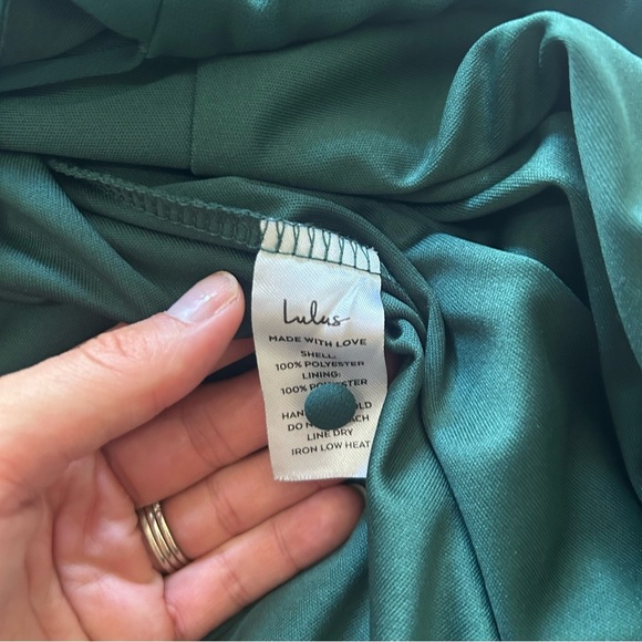 Lulu's Deep Green Maxi Dress - Picture 8 of 8